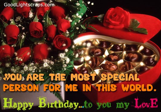 Romantic Birthday Scraps, Greetings & Ecards