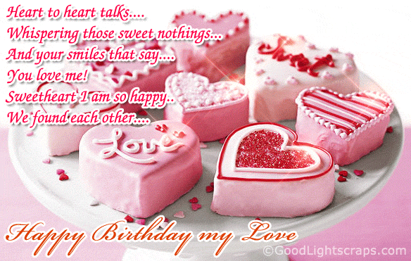 Romantic Birthday Scraps, Greetings & Ecards