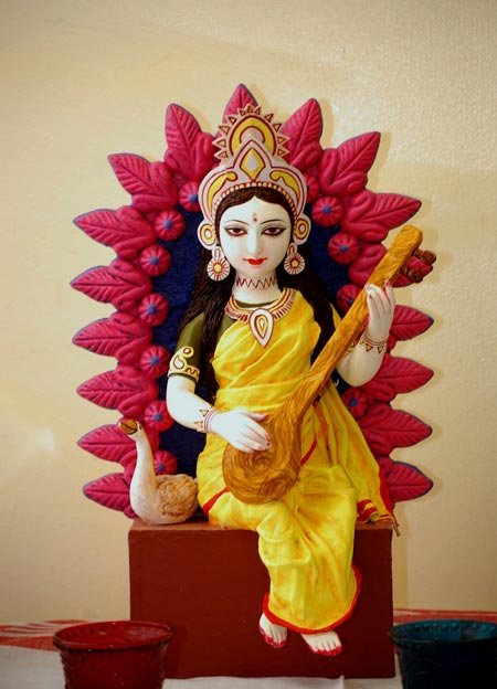 saraswati puja orkut scraps, images for Orkut, Facebook