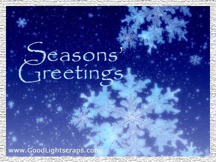 Seasons Greetings Scraps, Graphics, Glitters and Comments for Orkut, Myspace, Facebook