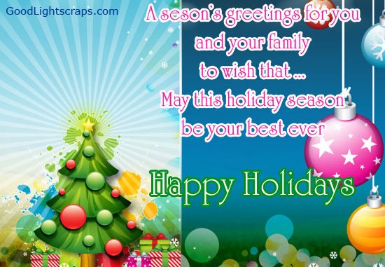 Seasons Greetings Scraps, Graphics, Glitters and Comments for Orkut, Myspace, Facebook