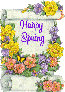 spring animated orkut scraps, spring images, greetings