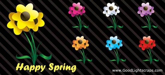spring animated orkut scraps, spring images, greetings