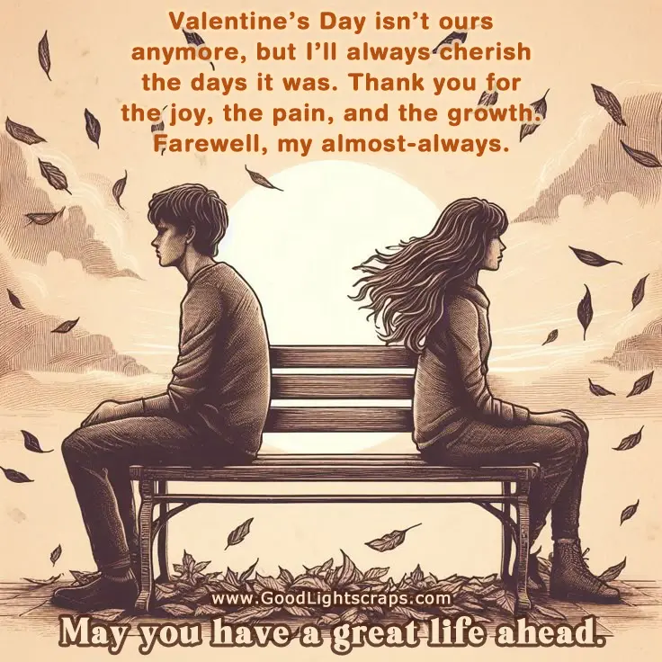 sad couple sitting in a bench but there are gap between them, showing a broken relationship